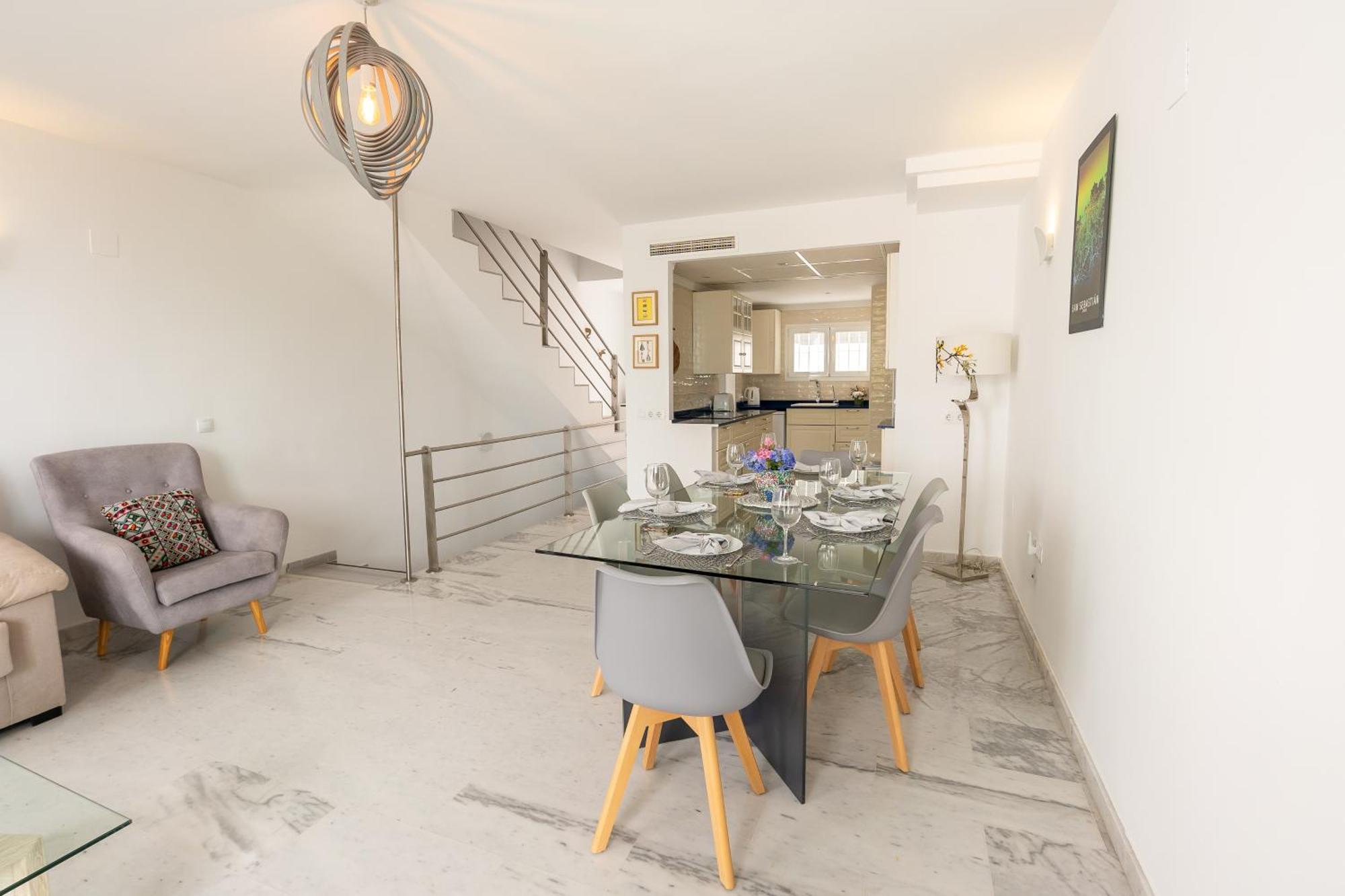 Javea Port Townhouse With Amazing Sea Views & Communal Pool 빌라 외부 사진